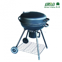 Green Flame BBQ Grills/New BBQ Grill With Two Wheels
